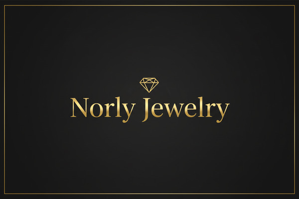 Logo Norly Jewelry - Negro y Dorado